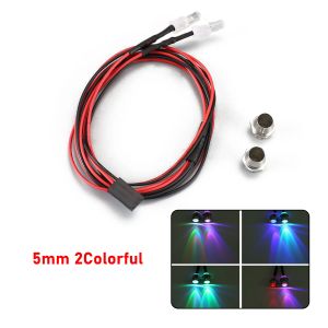 3mm 5mm 8mm 10mm RC Car LED Light Lamp Headlamp Headlight Taillight Set for 1/10 1/8 1/12 Model Crawler Drift HPI MN99 MN90 Part
