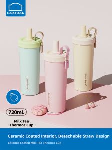 LocknLock | Straw Insulation Cup Ceramic Inner Lining