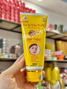 kem kỳ tẩy tế bào chết ốc sên one today chai 60ml