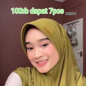 Kerudung 100 ribu dapat 7 pcs Hijab Instan by Pesona