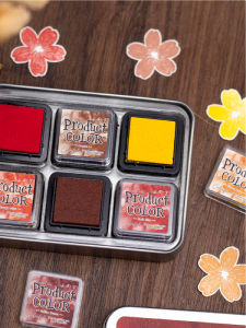 Flowing Colors Child Friendly Finger Stamp Ink Pad