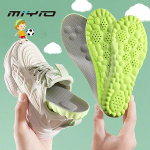 MIYIO 1 Pair Kids Arch Support Insole Sport Insoles Soft High Elasticity Shoe Pads Breathable Deodorant Shock Absorption Childrens Orthopedic Insoles