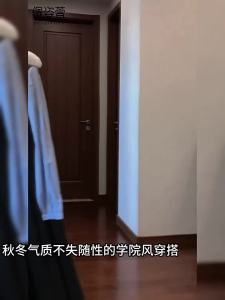 PEIZIXUAN | Đầm Elegance Mới Mùa Xuân Tay Dài Màu Xanh Pháp Giả Hai Mảnh
