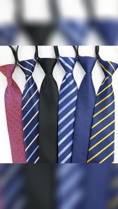 Dasi Resleting Pria Instant Formal Polos Langsung Pakai Dasi Formal Office Wedding Tie Dasi Kantors