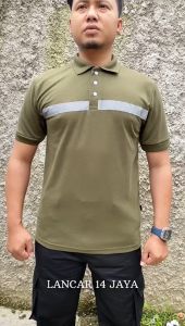 [COD] Kaos Distro Lengan Pendek - Kaos Safety K3 Polo Premium