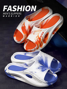 Warrior Mens Summer 2024 EVA Platform Slippers: Casual Slip-On Shoes with Luxury Pony Hair & Punk Style