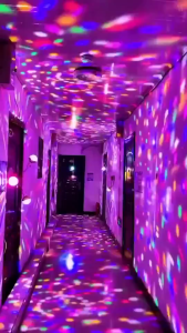 LED Seven-Color Magic Ball Light/Rotating String Lights/Ambient Lights/Stage Lights/Party Lights
