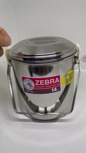 Xách cháo sâu lòng Thái Lan inox 304 toàn bộ 14cm nắp tự khoá đồ Camen ăn sáng