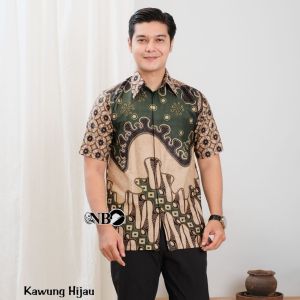 Atasan Couple Kemeja Batik Pria dan Wanita Dewasa Bahan Katun Prima Premium Ukuran M L XL XXL