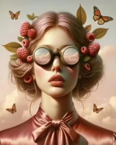 Funny Woman Portrait DIY Oil Painting By Numbers Abstract Woman Home Decoration Wall Living Room Decor Best Gift Frameelss