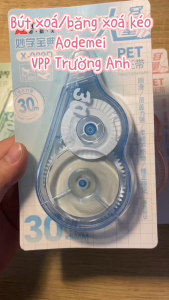 Bút xóa kéo băng xoá giấy PET phong cách dễ thương xóa khô tiện lợi - VPP Trường Anh