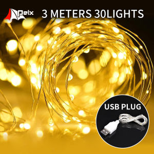 fairy lights for bedroom USB/Battery 3M-10M Christmas Wedding Party Garden Decor Tent Lights