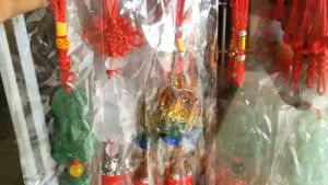 Dây treo xe-trang trí Phật Di Lặc nhiều màu