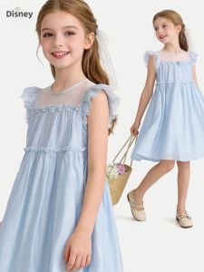 Disney | Summer New French Style Princess Dress for Middle and Older Girls