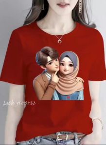 CODKAOS ATASAN PASANGAN COTTON COMBED WANITA