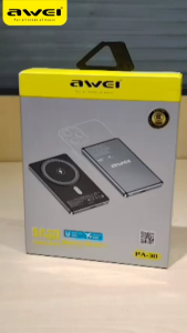 AWEI PA-30 5000mAh Magnetic Wireless Power Bank