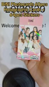 Newly 30-124pcs BINI Laser Hologram Lomo Cards Series Aiah Colet Maloi Gwen Stacey (Pre Shipment Available)