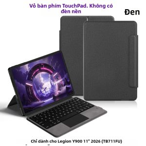 AJIUYU | Bao Da Thông Minh Có Bàn Phím Cảm Ứng Đèn Nền Lenovo Legion Y900 11 Inch 2026 - Bao Da Bàn Phím Có Đèn Nền Và Touchpad Dành Cho Máy Tính Bảng TB711FU