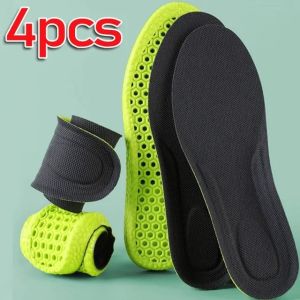 4Pcs Sports Shoes Insole Men Women Soft Mesh Breathable Deodorant Running Shoe Pads Orthopedic Shoe Sole Running Accessories