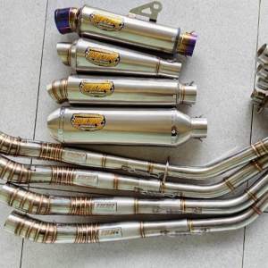 Knalpot racing all motor/Tiger/Megapro/Verza/cb/cbr150r/