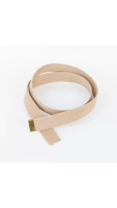 สายเข็มขัดข้าราชการ รด. รปภ.เนื้อไนล่อน มีหลากหลายขนาด มีหัวเข็มขัดด้วย (ตอกปลายแล้ว) ราคาถูก