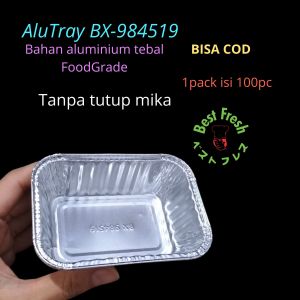 Aluminium Foil Cup BX 984519 (10Pcs) Wadah Kotak Aluminium Tray