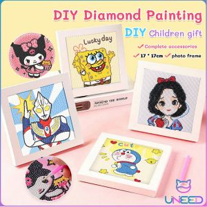 Need. Handmade Diamond Painting With Frame DIY Kid Cute Tabletop Home Decor Gift Souvenirs