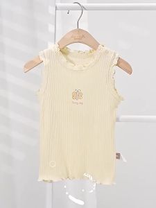 DAVE＆BELLA | Áo Thun Ba Lỗ Mùa Hè Cho Bé Gái Dave Bella Chất Liệu Cotton Dễ Thương Thoải Mái Phong Cách Thường Ngày Thích Hợp Cho Hoạt Động Ngoài Trời Dành Cho Bé 4-6 Tuổi