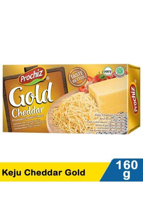 Prochiz Gold Cheddar 160g Keju Prochiz Gold | Lazada Indonesia