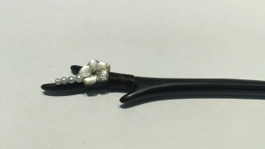 Light Luxury Chinese Style Shell Carving Hair Stick