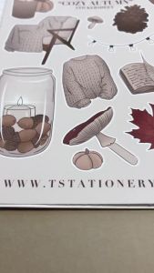 Sticker sheet cozy autumn - chuyên dán trang trí sổ nhật kí sổ tay | Bullet journal sticker - stc007