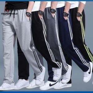 Spring Mens Fat Plus Size Sports Pants Mens Summer Guard Pants Loose Straight Sleeve Junior Casual Pants
