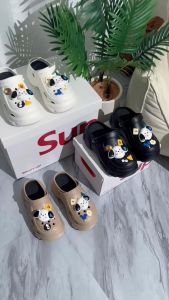 Sandal Selop Baim Platform Sol Empuk Elastis Anti Slip Rubber Aksesoris Dog 3D Bahan EVA 279+92