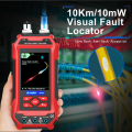 TOOLTOP Network Cable Tester Optical Power Meter Multimeter VFL 4 in1  LAN Line Finder PoE Tester for Structure Cabling. 
