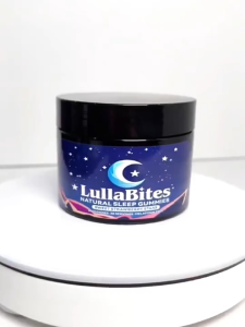 LullaBites Natural Sleep Gummies - Insomnia Dreaminess and Easy Awakening. Soothing Nerve Sleeping Gummies