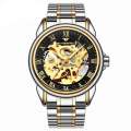 FNGEEN 8866 Mekanik Otomatis Jam Tangan Pria Luxury Stainless Steel Original Anti Air Automatic Watch + Kotak Gratis. 