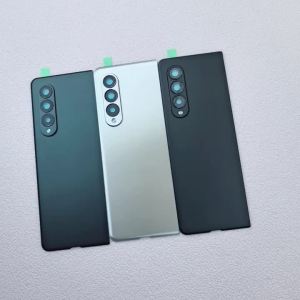 Back Glass Cover For SAMSUNG Galaxy Z Fold 3 SM-F926B Battery Case Rear Door Housing Lid Panel Shell Repair Parts +Camera Lens