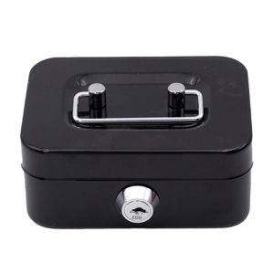 Metal Piggy Bank with Key Lock Money Box 4.53x3.78x2.28inch Money Saving Box Small Storage Box for Adults and Kids Birthday Gift