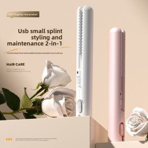 JIFANPAUL | Portable USB Curling & Straightening Iron