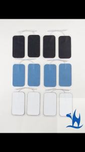 Bulk Pack TENS Electrode Pads 10/20/50/100PCS for Massager EMS Muscle Stimulator Disposable Electrodes Patch Sticker