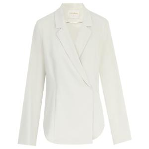 COCOBELLA | Sun Protection White Suit Jacket Elegant Commuting