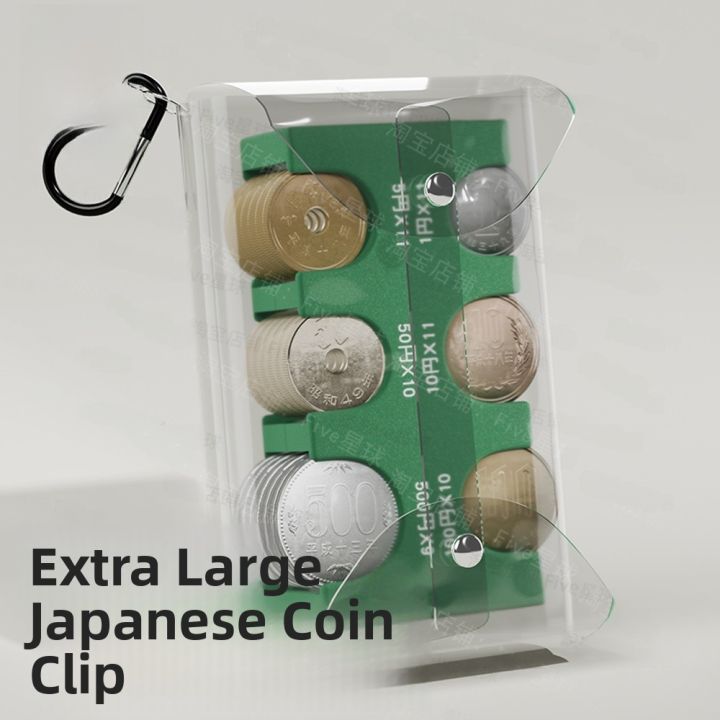 Travel Essential Coin Organizer Box Foreign Currency Coin Wallet ...