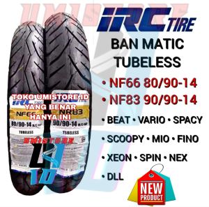BAN METIK IRC RING 14 TUBELES FINO SPACY VARIO BEAT MIO