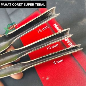 Alat Kerajinan Pahat Ukir Kayu Jepara Tatah Coret /Ve Super Tebal Pahat Bonsai