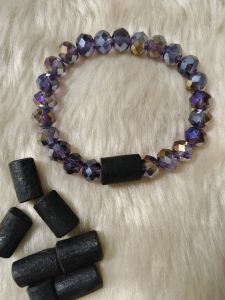 Pandakaking Itim  Healing Bracelet with Crystal Pang Proteksyon