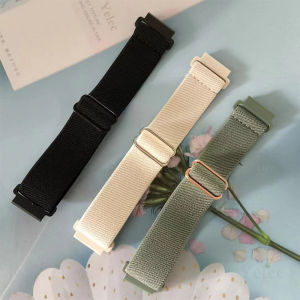 Nylon Watch Strap 22mm/20mm/18mm Universal Quick Release Elastic Replacement Band for Women Men