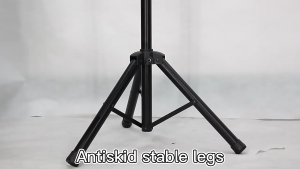 IDOLpro SPS - 502 Heavy Duty Speaker Stand - Adjustable Full Metal Great for Bass with Durable Steel and Rubber - Extra Sturdy Option