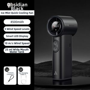 Aecooly | Quick Cooling Mini Portable Fan with USB Rechargeable