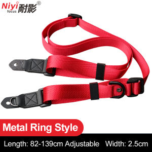 NiYi Focus | Universal Adjustable Nylon Camera Shoulder Belt Durable Anti-Slip Replacement Strap for Canon/Fuji/Nikon/Sony DSLR Bag Ipad