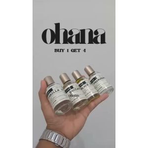 OHANA Eksklusif! 4 Aroma Parfum dalam 1 Paket – Lebih Hemat Lebih Wangi!